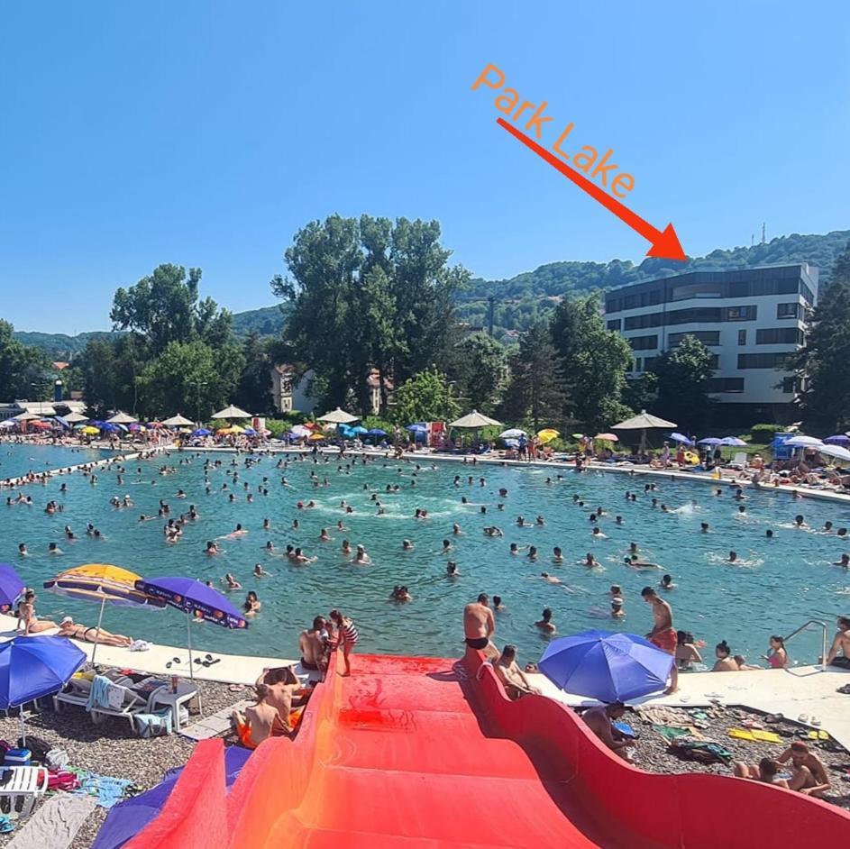 Park Lake - Germa Tuzla Bagian luar foto